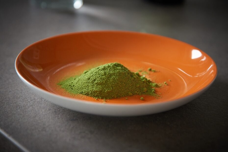 moringa, oleifera, leaf powder